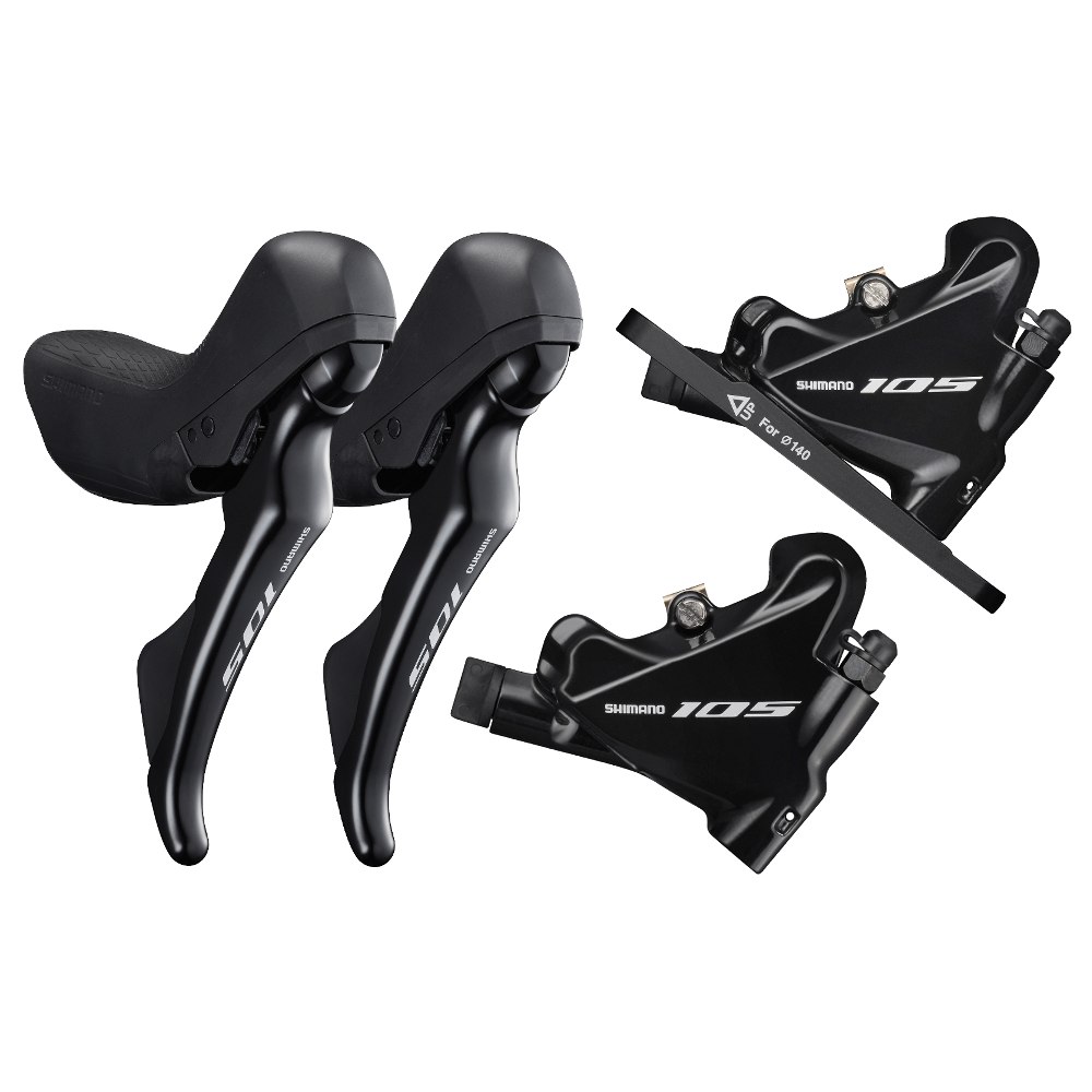thumbnail image 2 of Shimano 105 ST-R7020/R7025 Name Plate Screw Set – Black Plastic For Hydraulic Disc Brake Levers 2 of 4