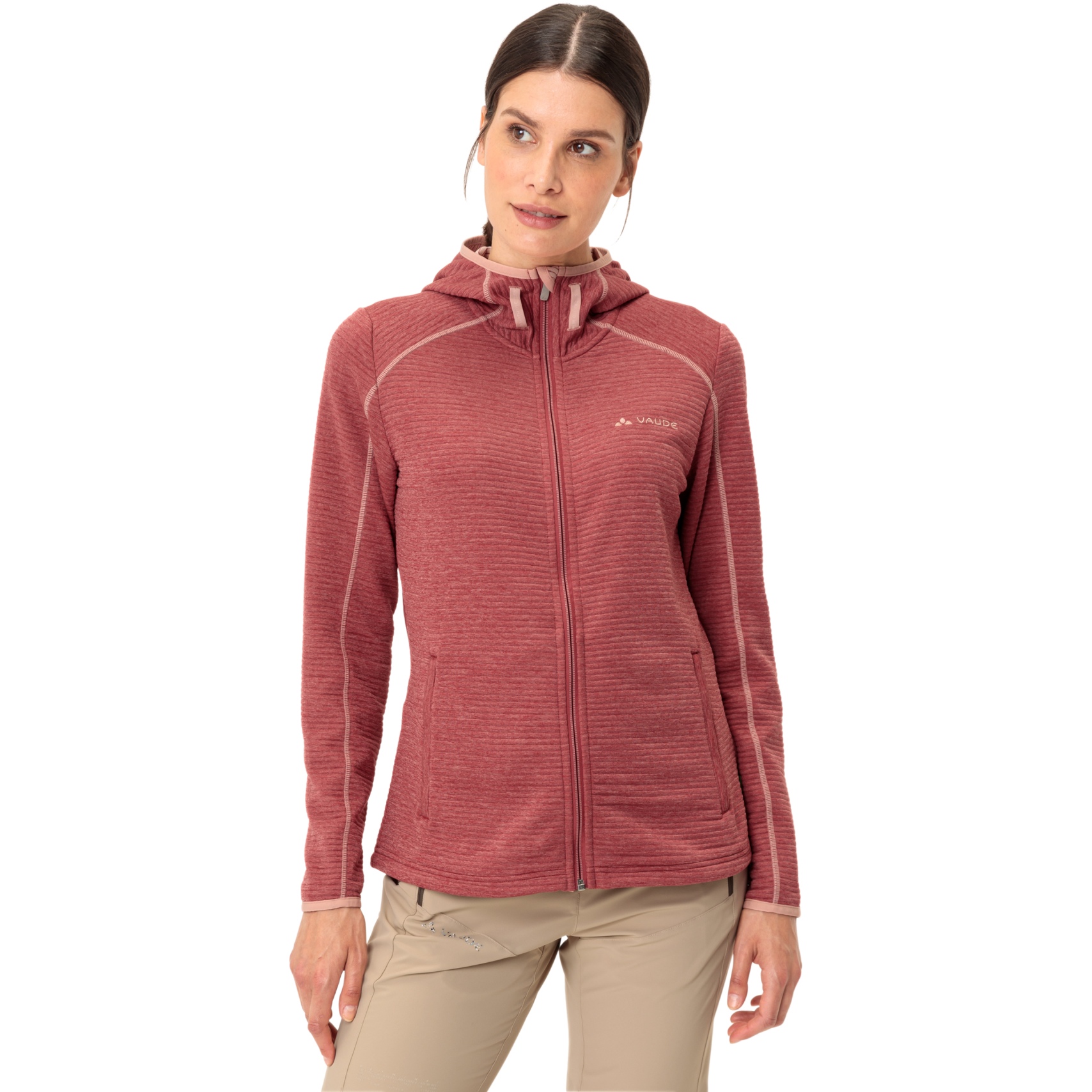 Photo produit de Vaude Veste de Randonnée Femme - Skomer - brick