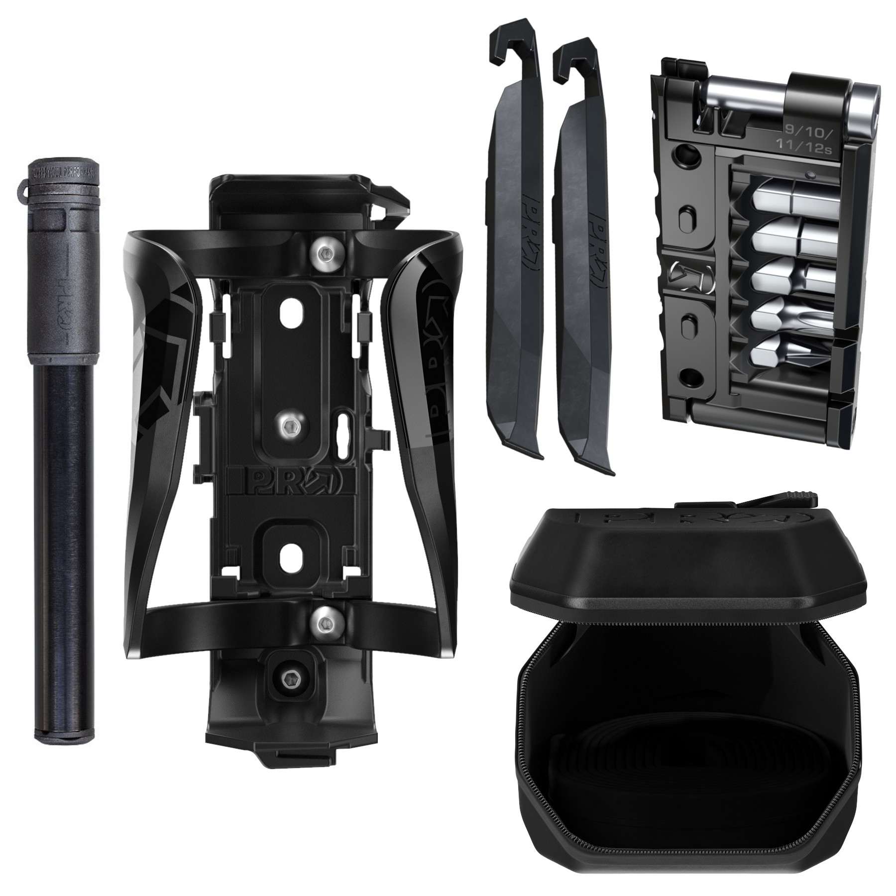 Lampa 93300 Portaborraccia In Alluminio Verniciato Nero – Supporto Per Bici Universale