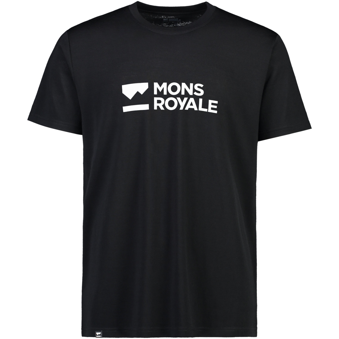 Produktbild von Mons Royale Icon Merino Air-Con T-Shirt Herren - schwarz 1181