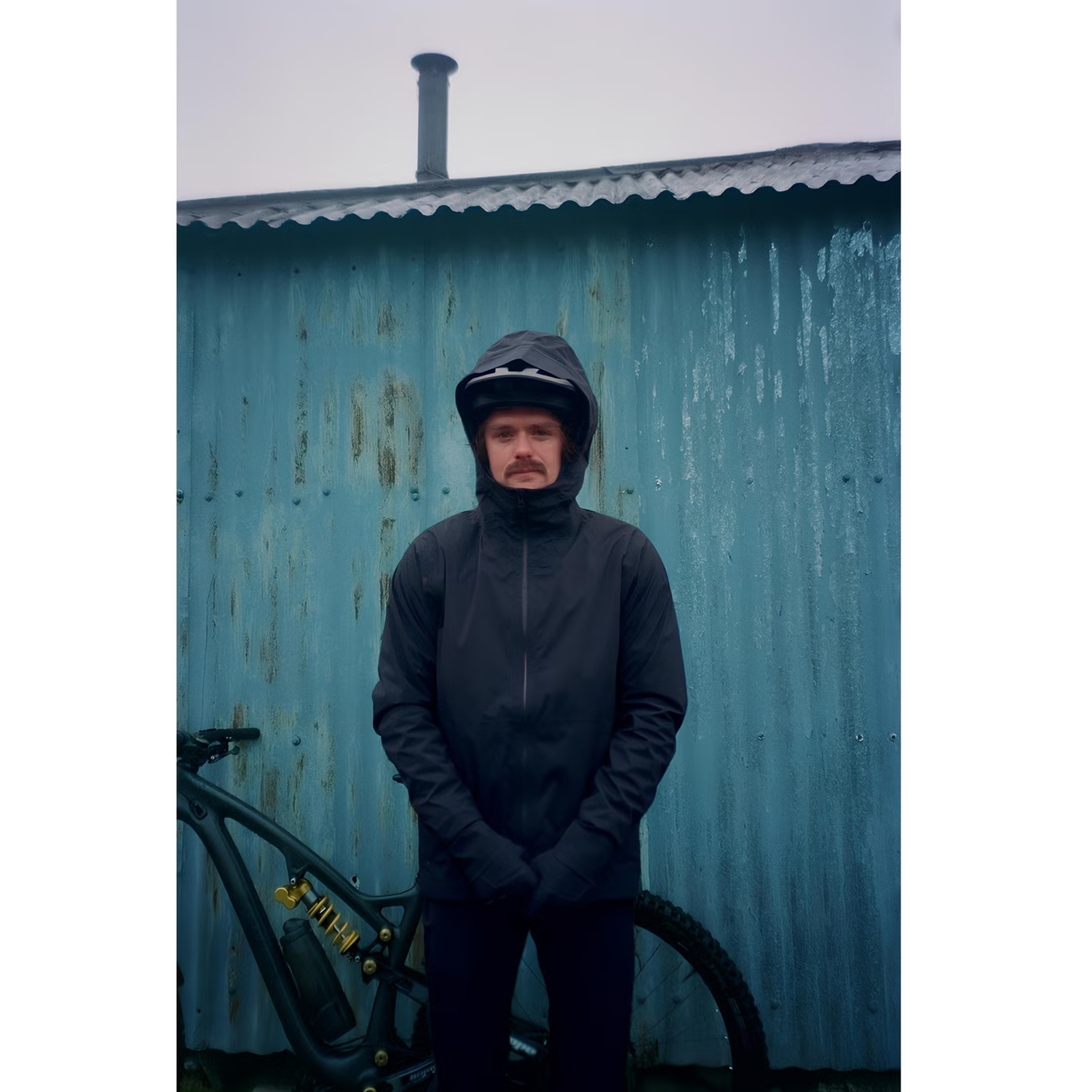 Endura MT500 Waterdichte Jas met Capuchon Heren - graphite grey