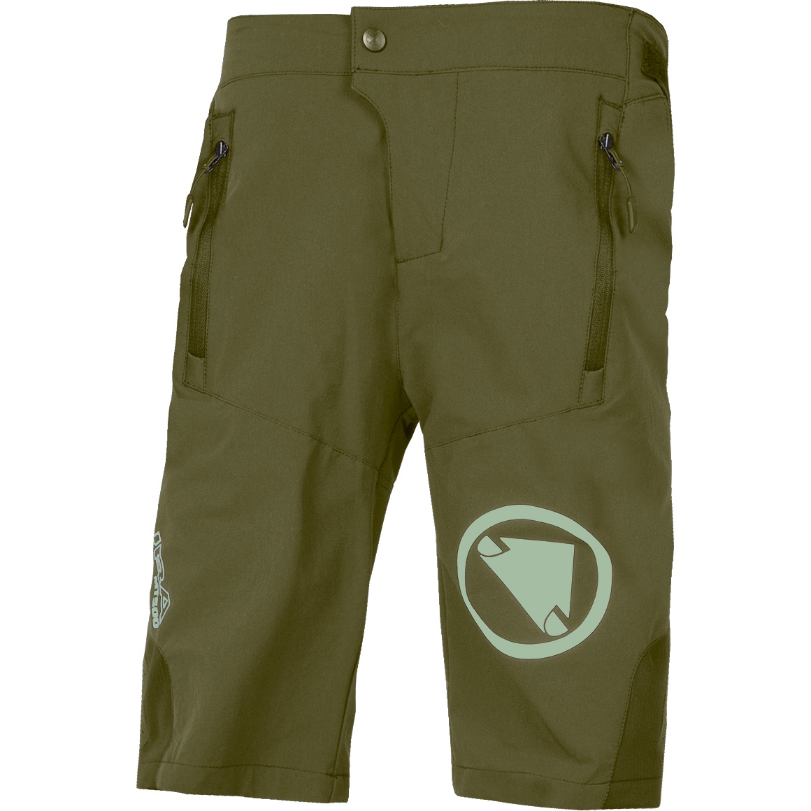 Produktbild von Endura MT500JR Burner Kinder Shorts - olivgrün