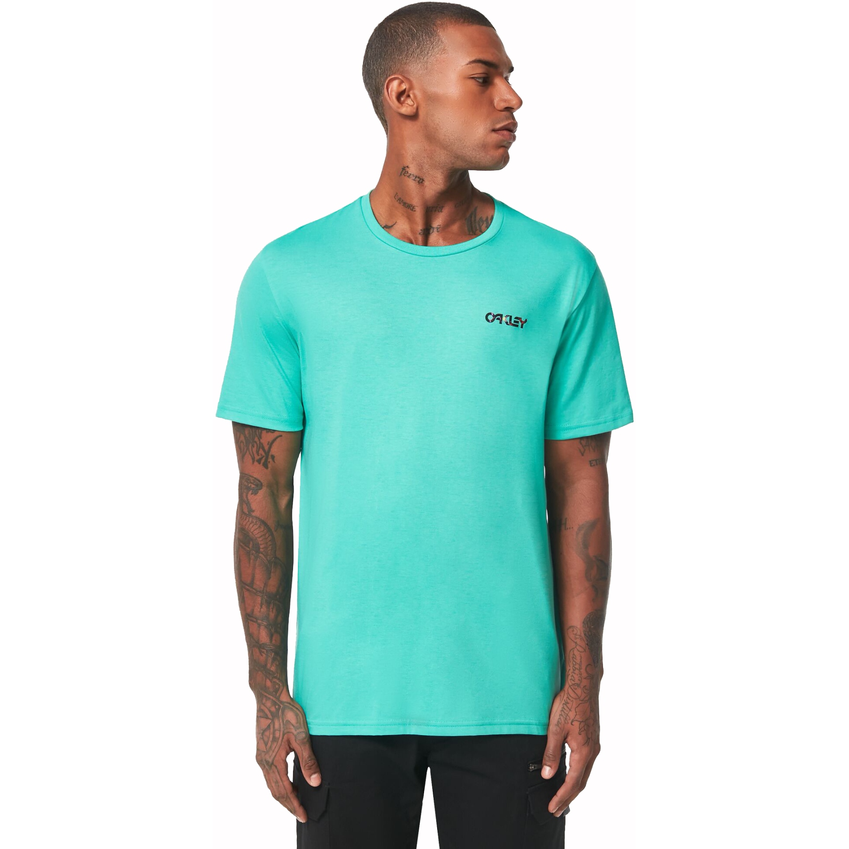 Productfoto van Oakley Wynwood Bark RC T-Shirt Heren - Mint Green