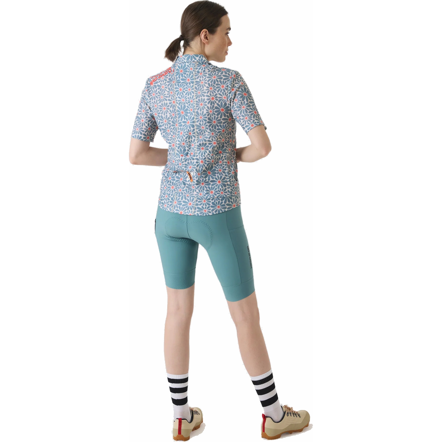 Café du Cycliste Claudine Short Sleeve Jersey Unisex - daisy