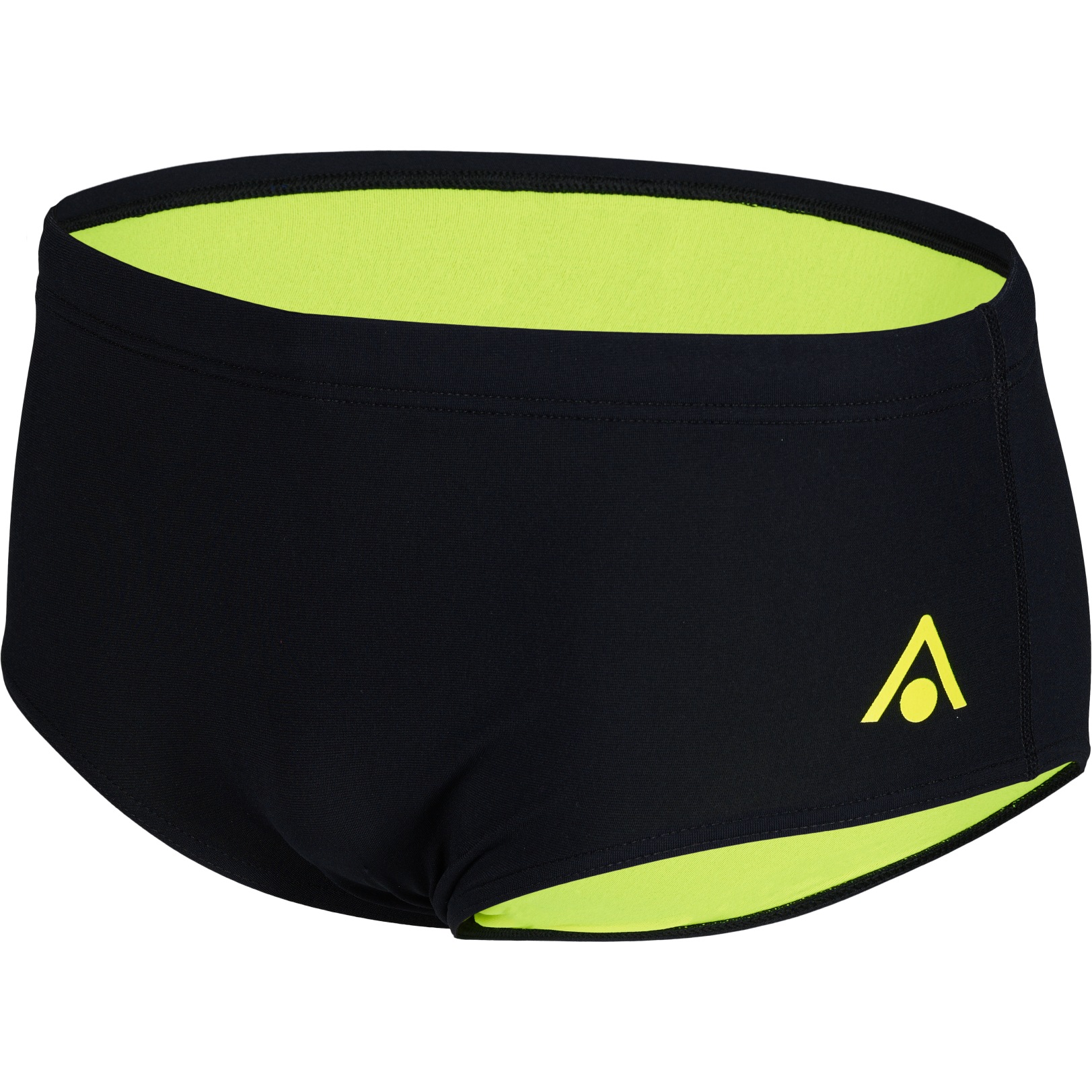 Image of AQUASPHERE Essential Swim Brief 14cm Men - Black/Yellow