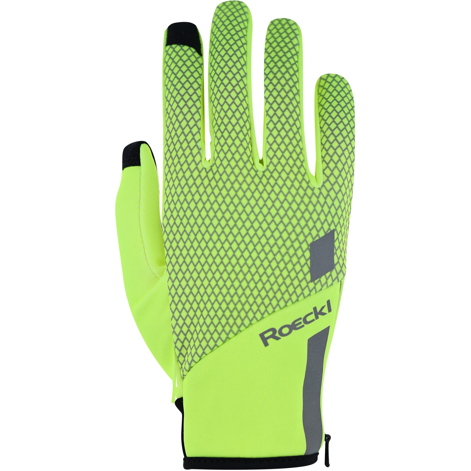 Productfoto van Roeckl Sports Jarvis Hardloop-Handschoenen - fluo yellow 2100