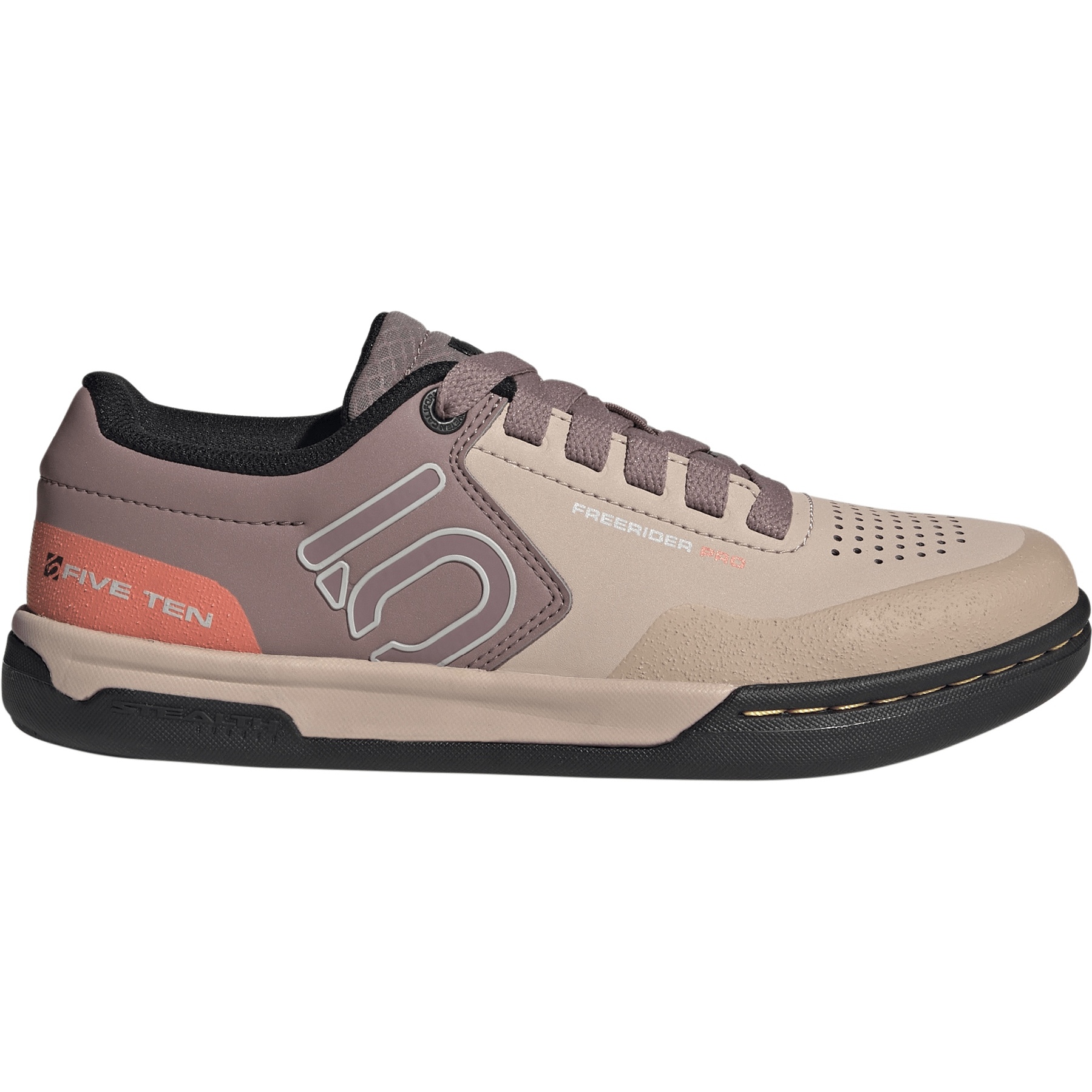 Picture of Five Ten Freerider Pro Mountain Bike Women&#039;s Shoes - Wonder Taupe / Grey One / Purple