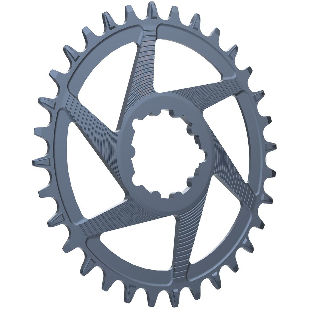 Picture of e*thirteen Helix R Direct Mount Chainring | SRAM 11/12-Speed | 3mm Offset - grey