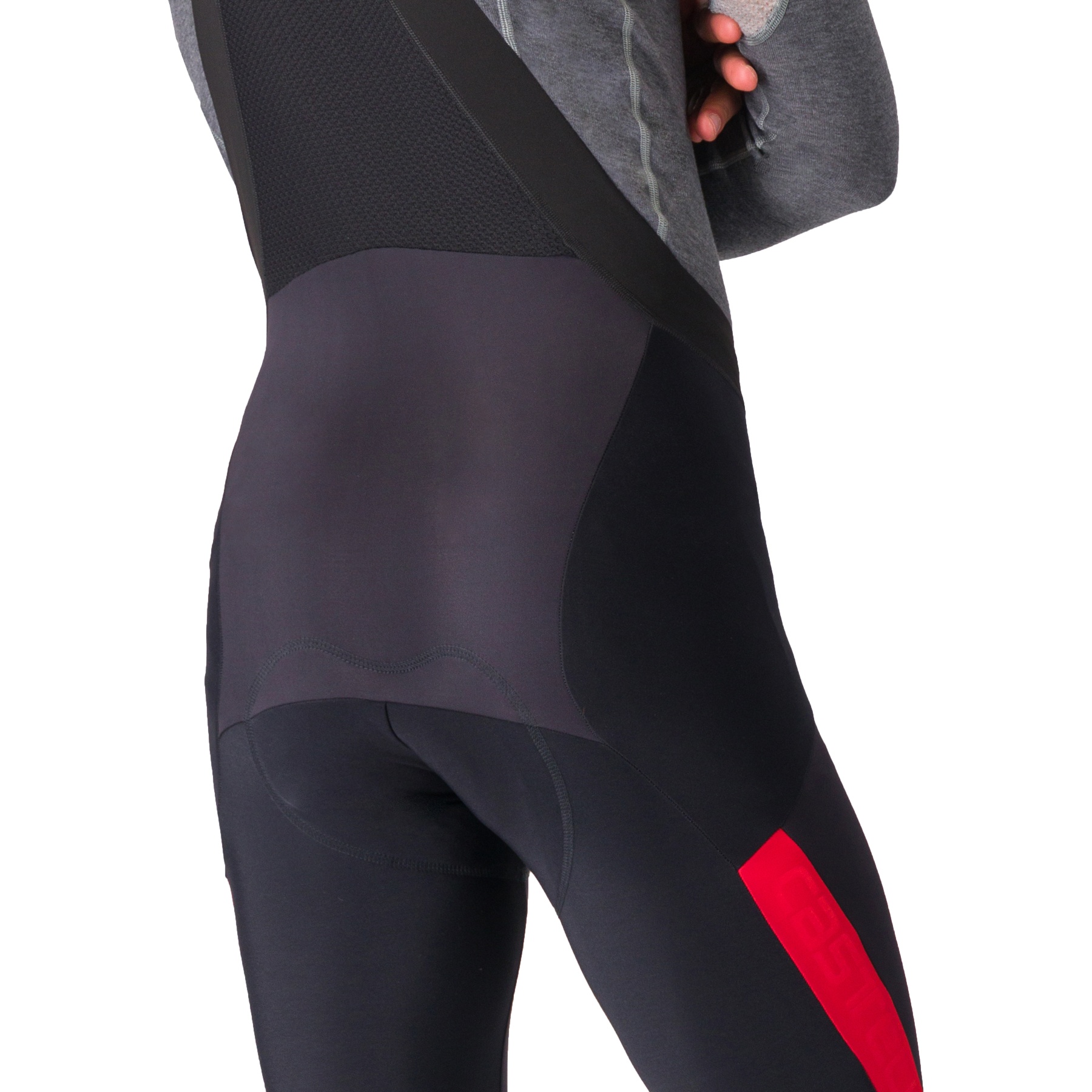 Castelli Sorpasso RoS Bibtights Men - black red 023 | BIKE24