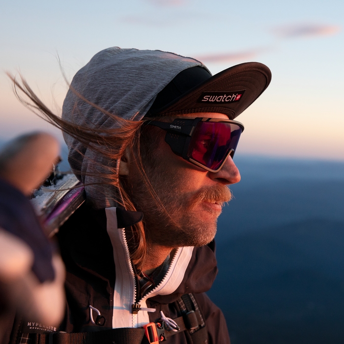 Smith Pursuit ChromaPop Glacier Photochromic Glasses - Matte Black