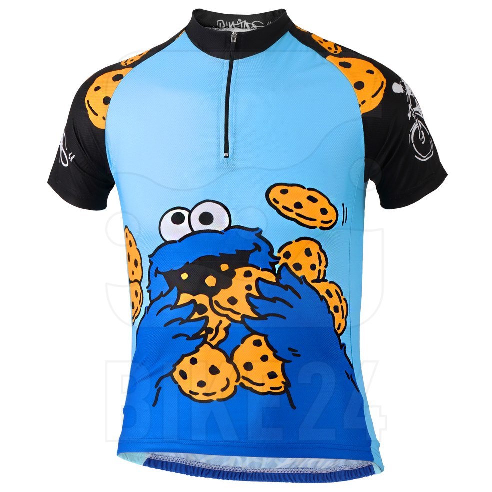 Picture of Biketags Kids Jersey Sesame Street - Cookie Monster