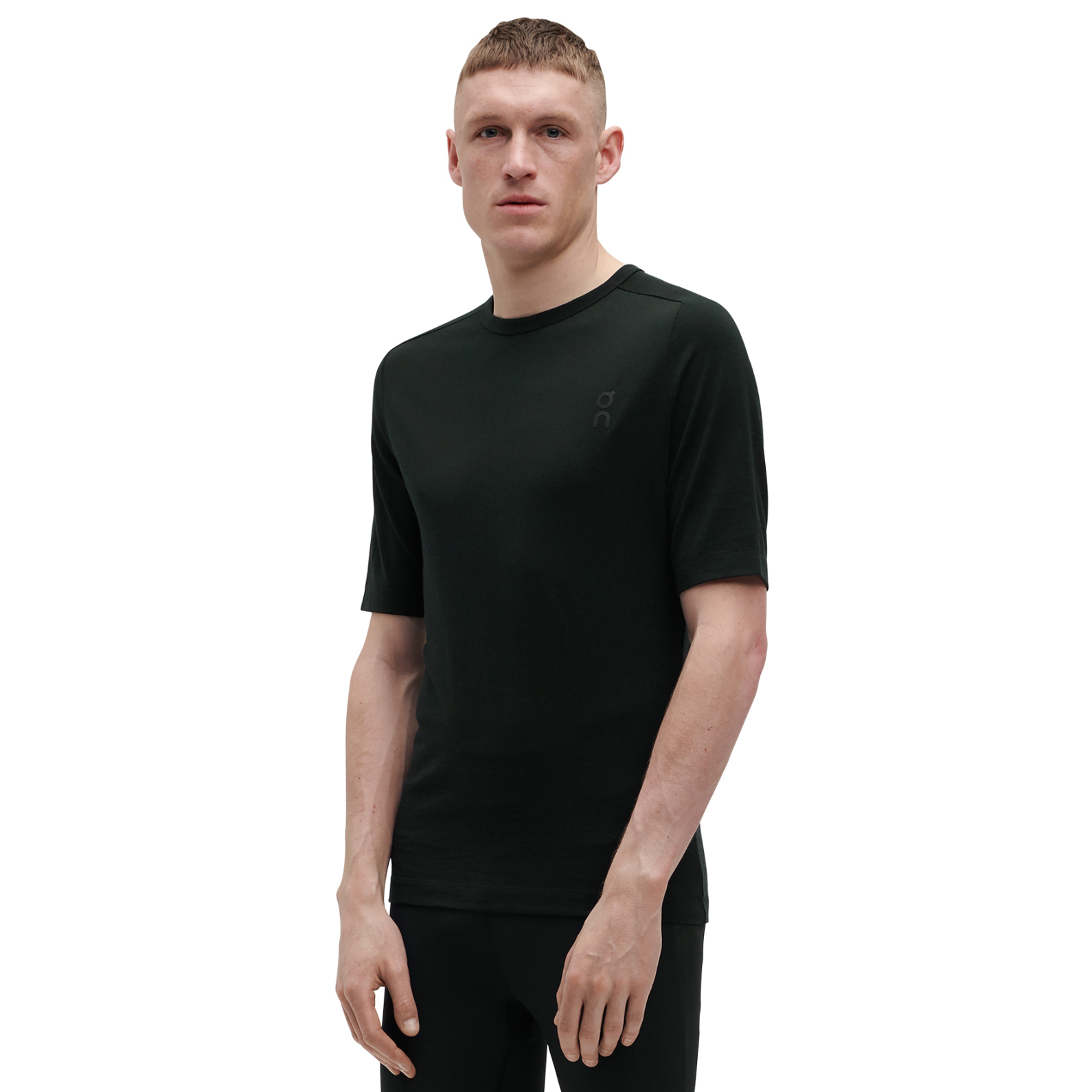 Image of On Merino-T Shirt - Black