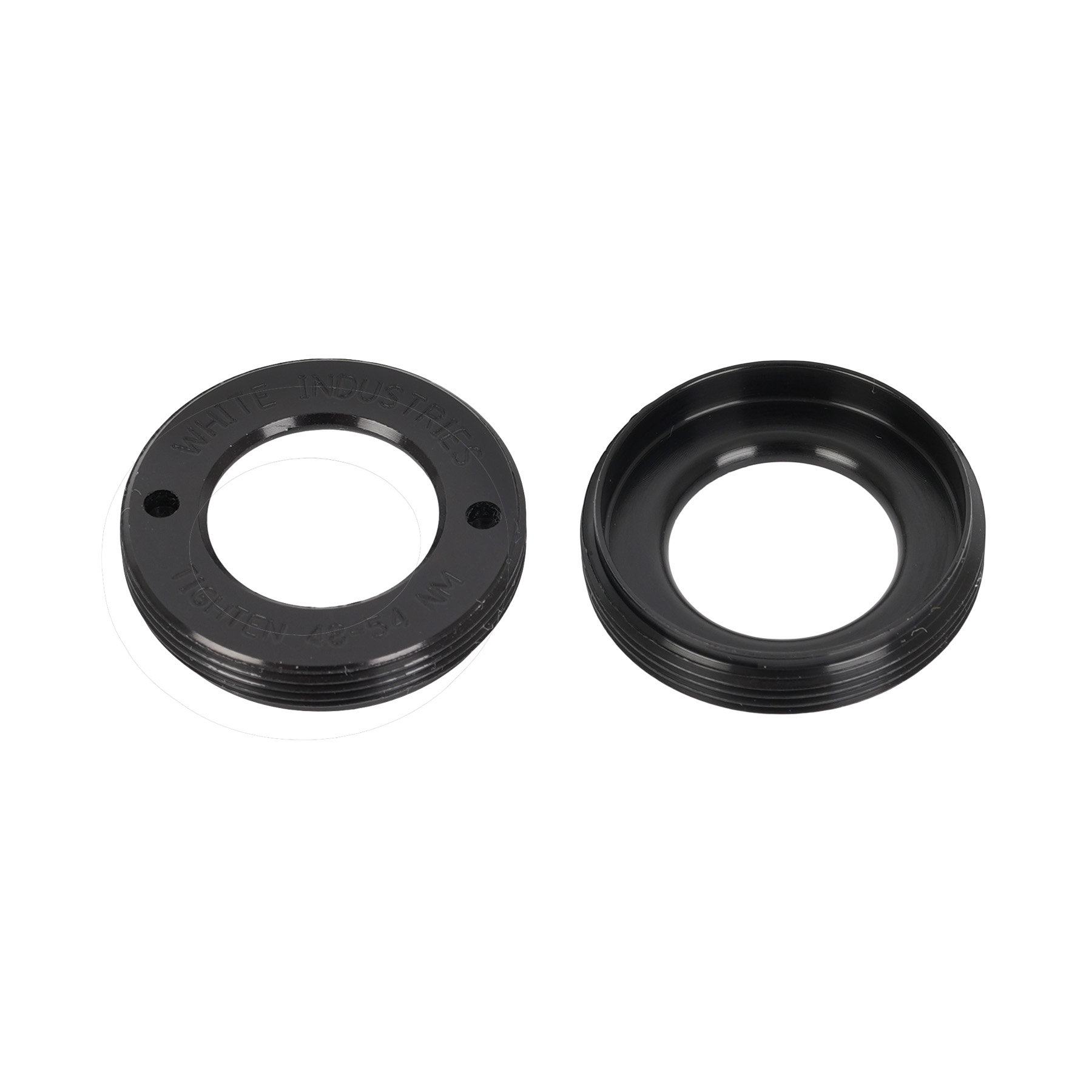Image of White Industries Extractor Caps for M30, G30, R30 Cranks - black
