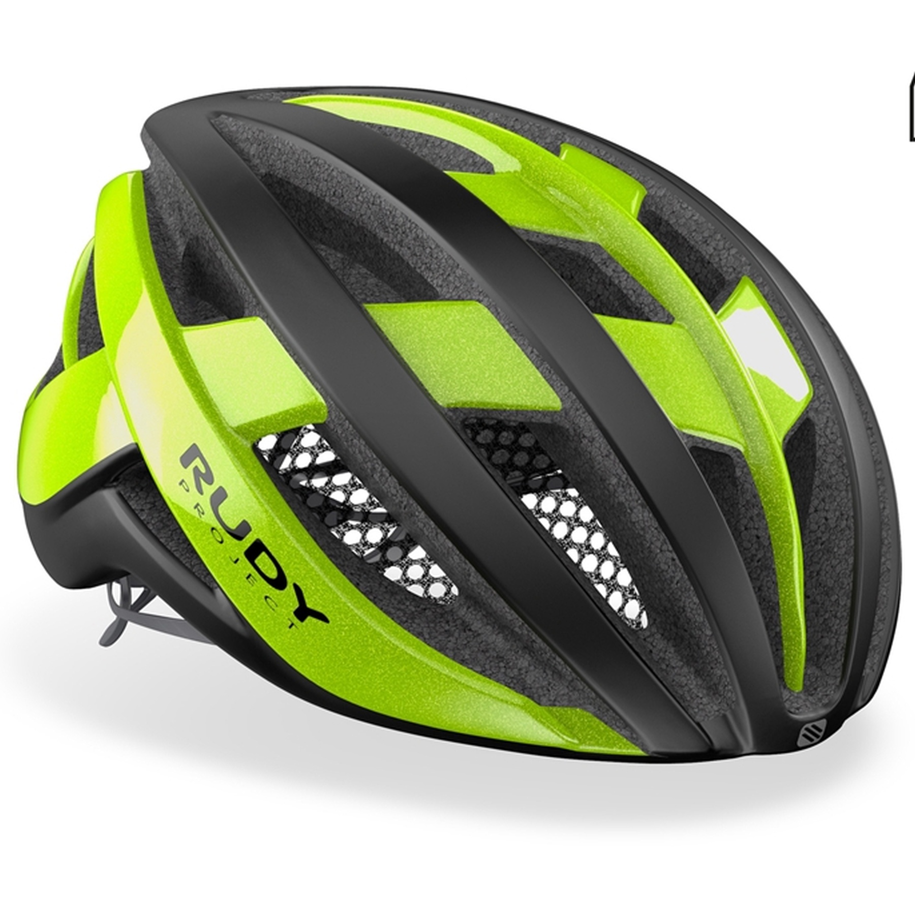 Productfoto van Rudy Project Venger Road Helmet - Reflective Yellow Matte (Shiny)