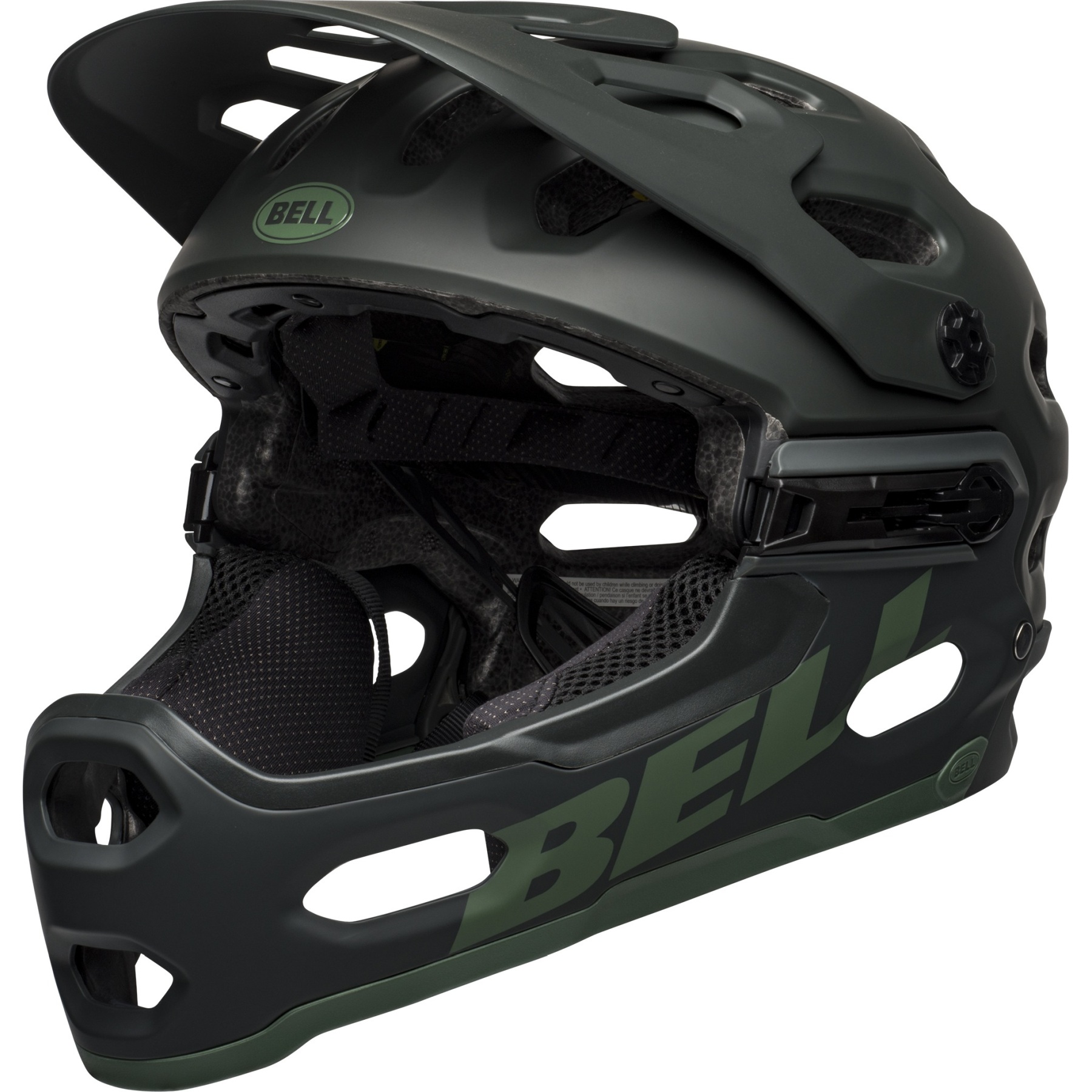 Picture of Bell Super 3R MIPS Helmet - matte green