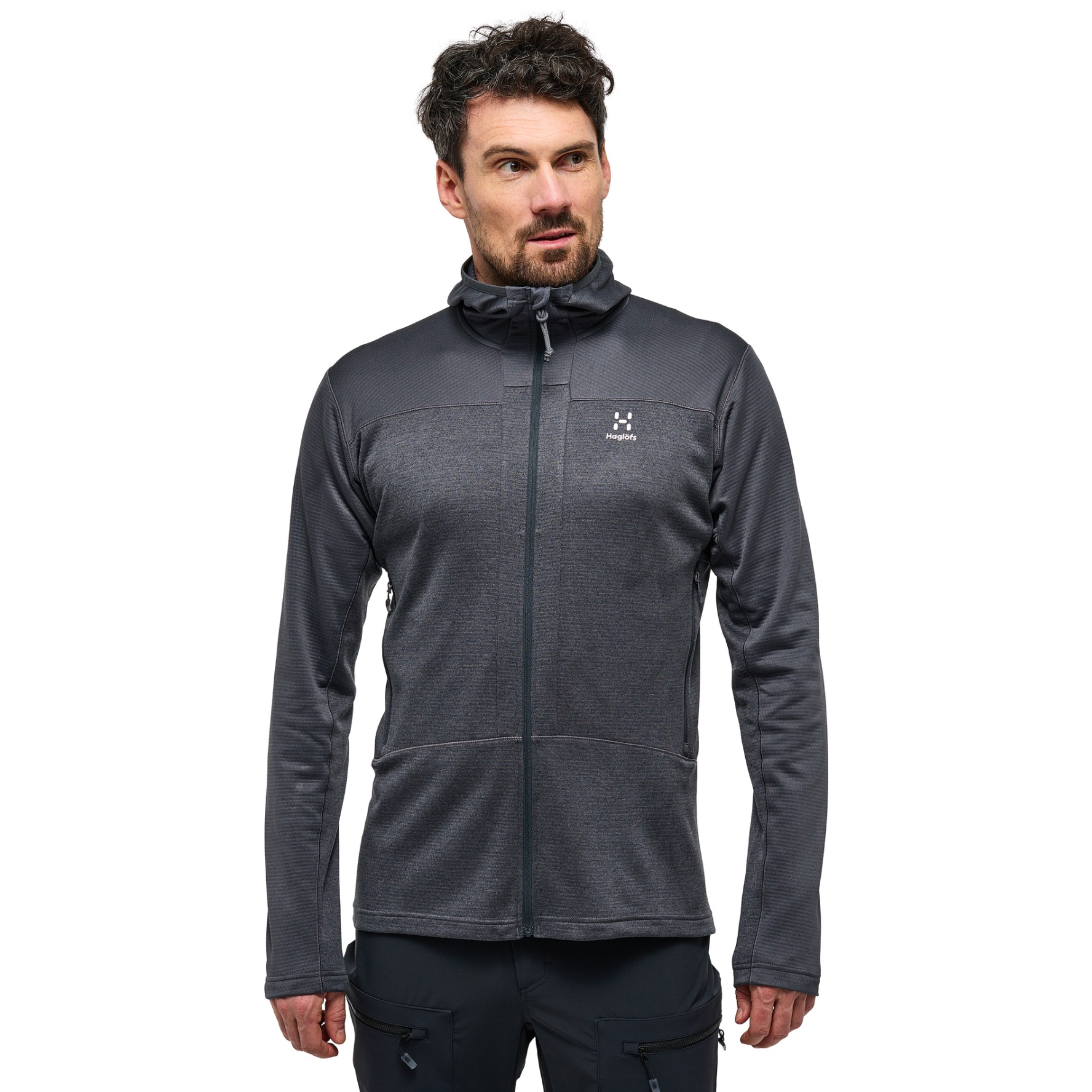 Bild von Haglöfs ROC Flash Mid Hood Jacke Herren - magnetite 2AT