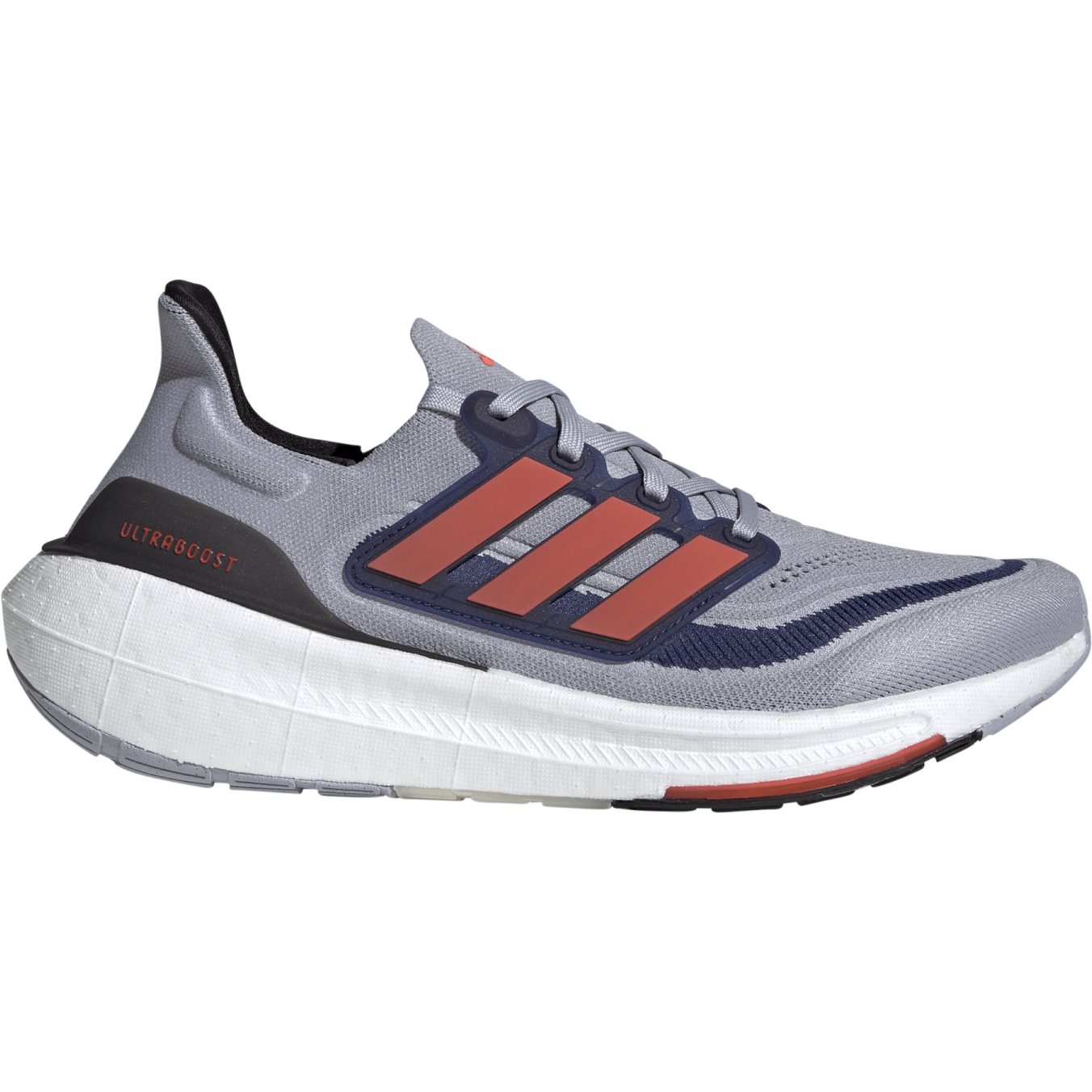 Picture of adidas Ultraboost Light Running Shoes Men - halo silver/solar red/dark blue IE3332