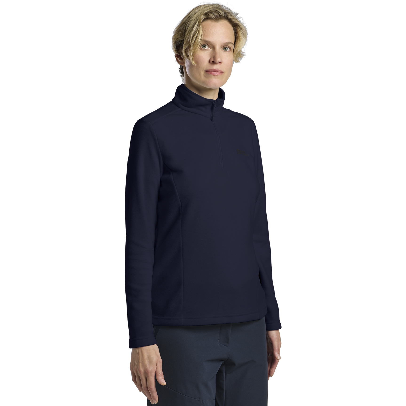 Bild von Jack Wolfskin Taunus Half Zip Fleecepullover Damen - night blue