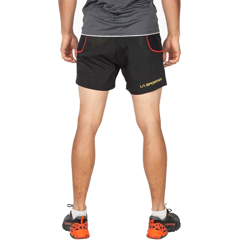 La Sportiva®  Tempo Short M Hombre - Negro - Pantalones cortos Trail  Running