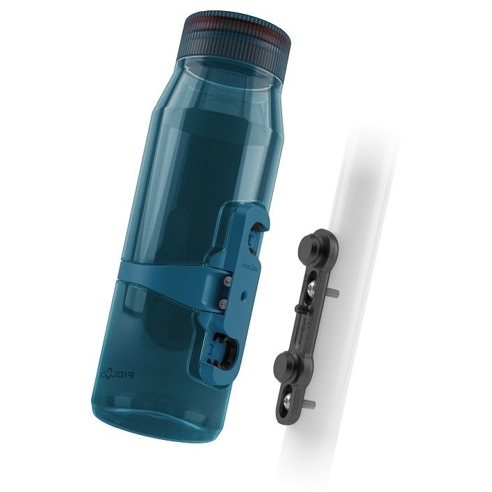 Productfoto van Fidlock Twist Life Set Drinkfles - 700 ml + Bike Base Houder - blauw
