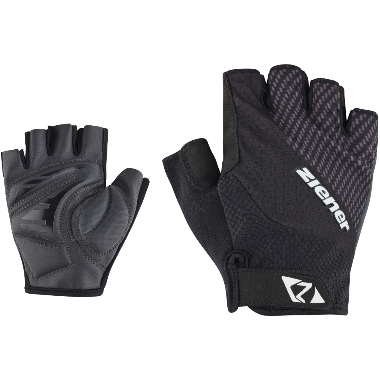 Ziener Christofer Fahrradhandschuhe Herren - black | BIKE24 AT