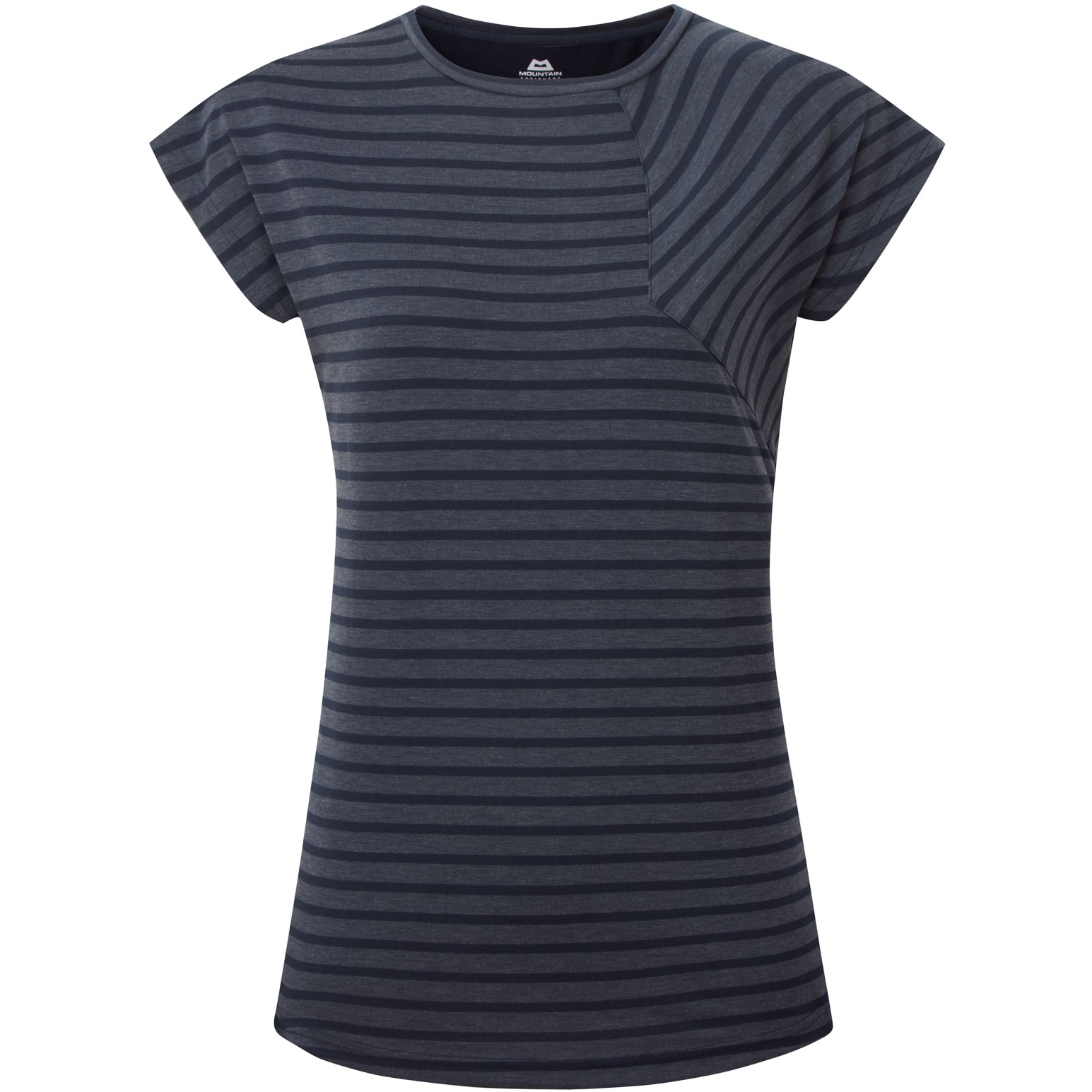 Productfoto van Mountain Equipment Silhouette T-Shirt Dames ME-006647 - cosmos stripe/cosmos