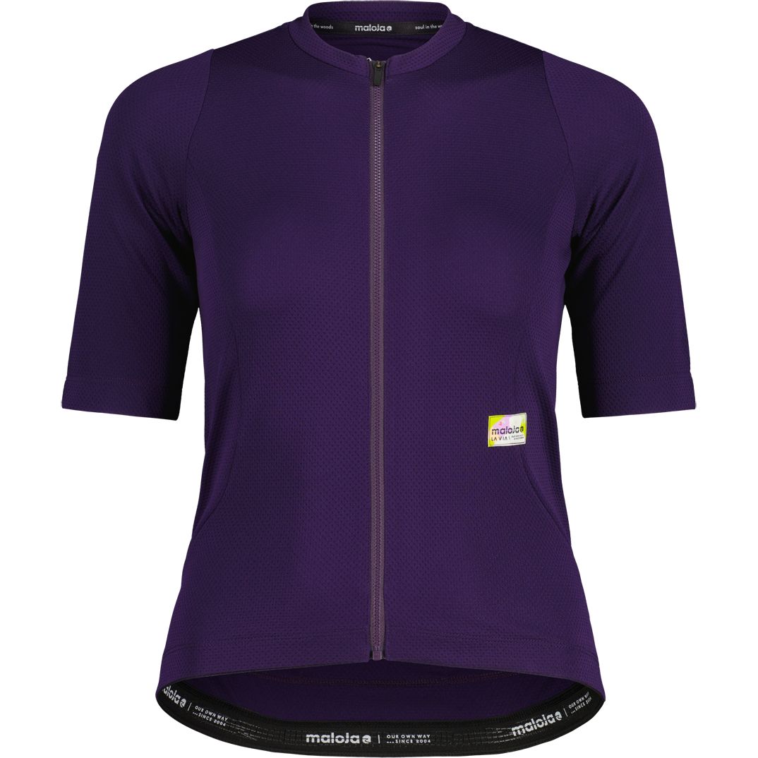 Bild von Maloja RigiM.1/2 Roadbike Kurzarmtrikot Damen - dark grape 8969