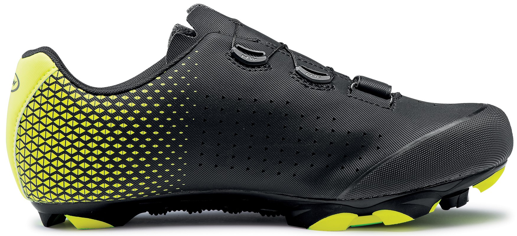 Northwave Origin Plus 2 MTB Shoes - black/yellow fluo 04 | BIKE24