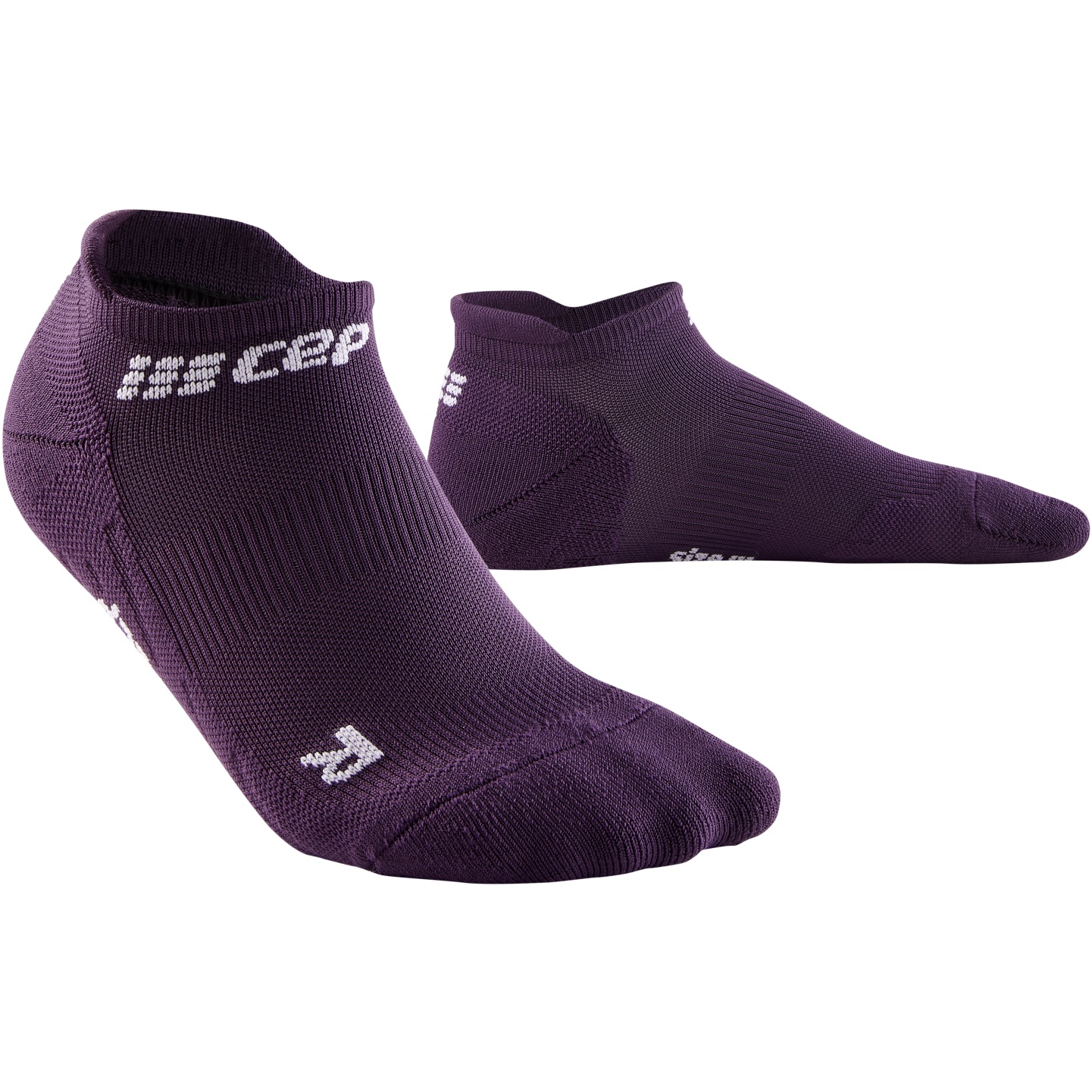 Image of CEP The Run No Show Compression Socks V4 Men - violet
