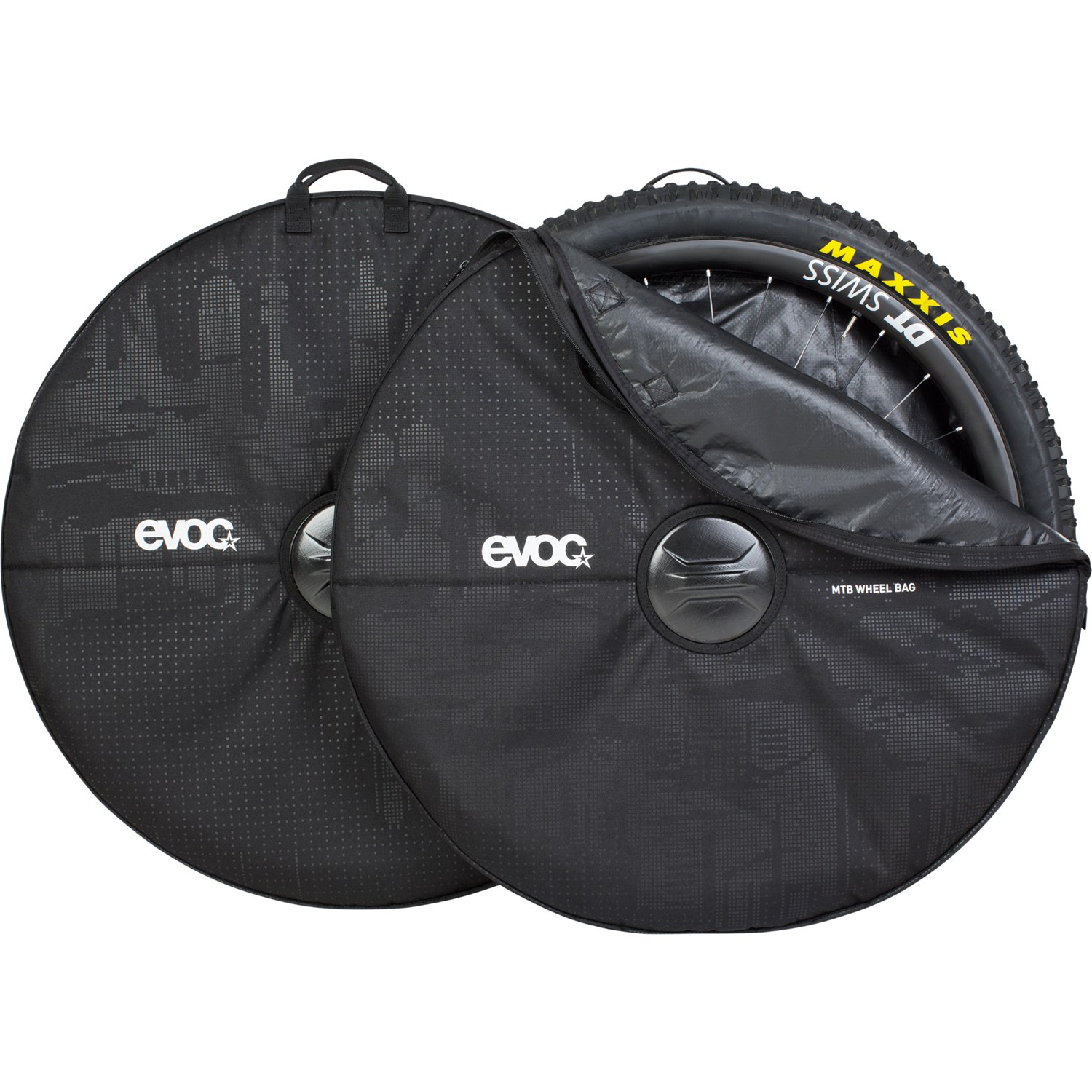 Evoc MTB WHEEL BAG - Reifentasche Set (2 Stück) - Black