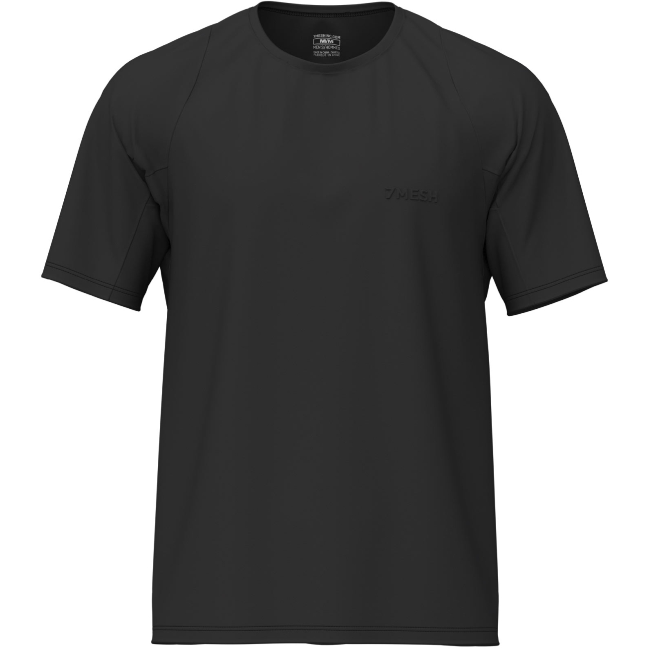 Photo produit de 7mesh T-Shirt Manches Courtes Homme - Atlas - Noir