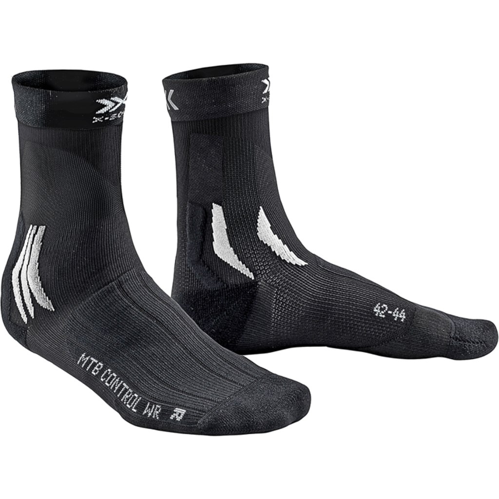 Productfoto van X-Socks MTB Control WR Biking Sokken - opal black/arctic white