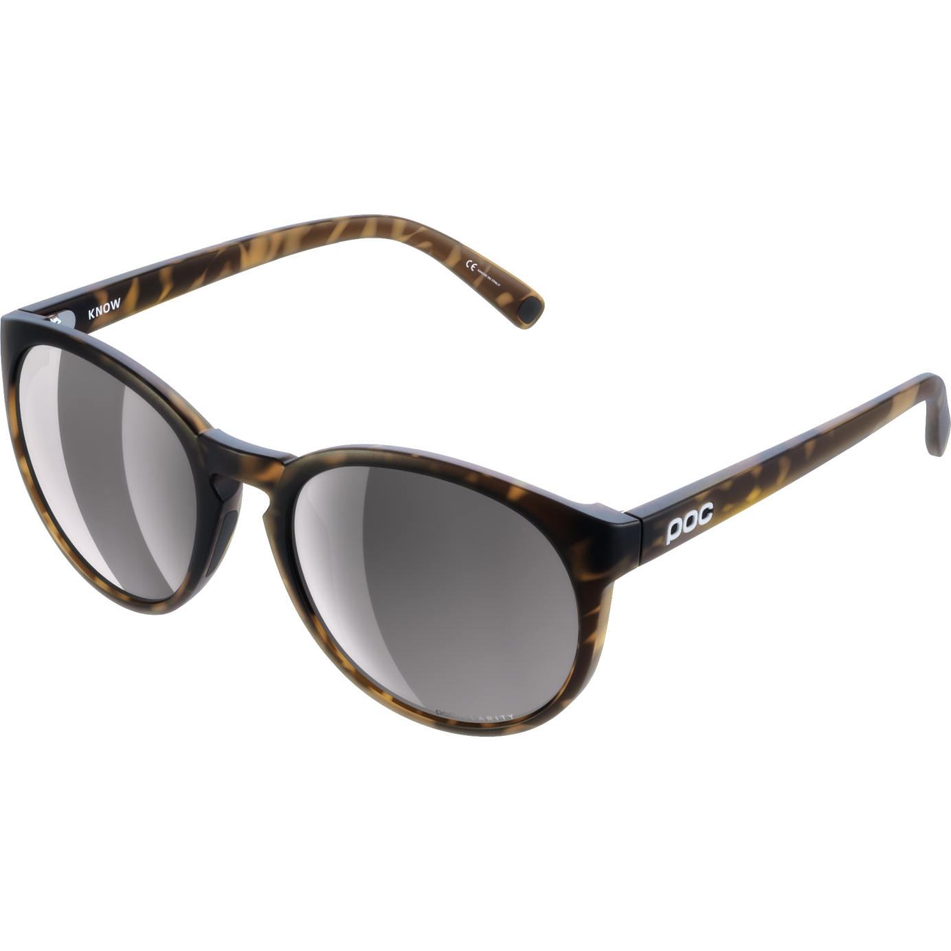 Produktbild von POC Know Brille - Tortoise Brown / Clarity Road/Sunny Silver