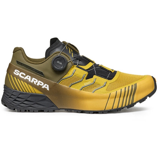 Productfoto van Scarpa Ribelle Run Kalibra HT Trail Running Schoenen - oil yellow/ivy green