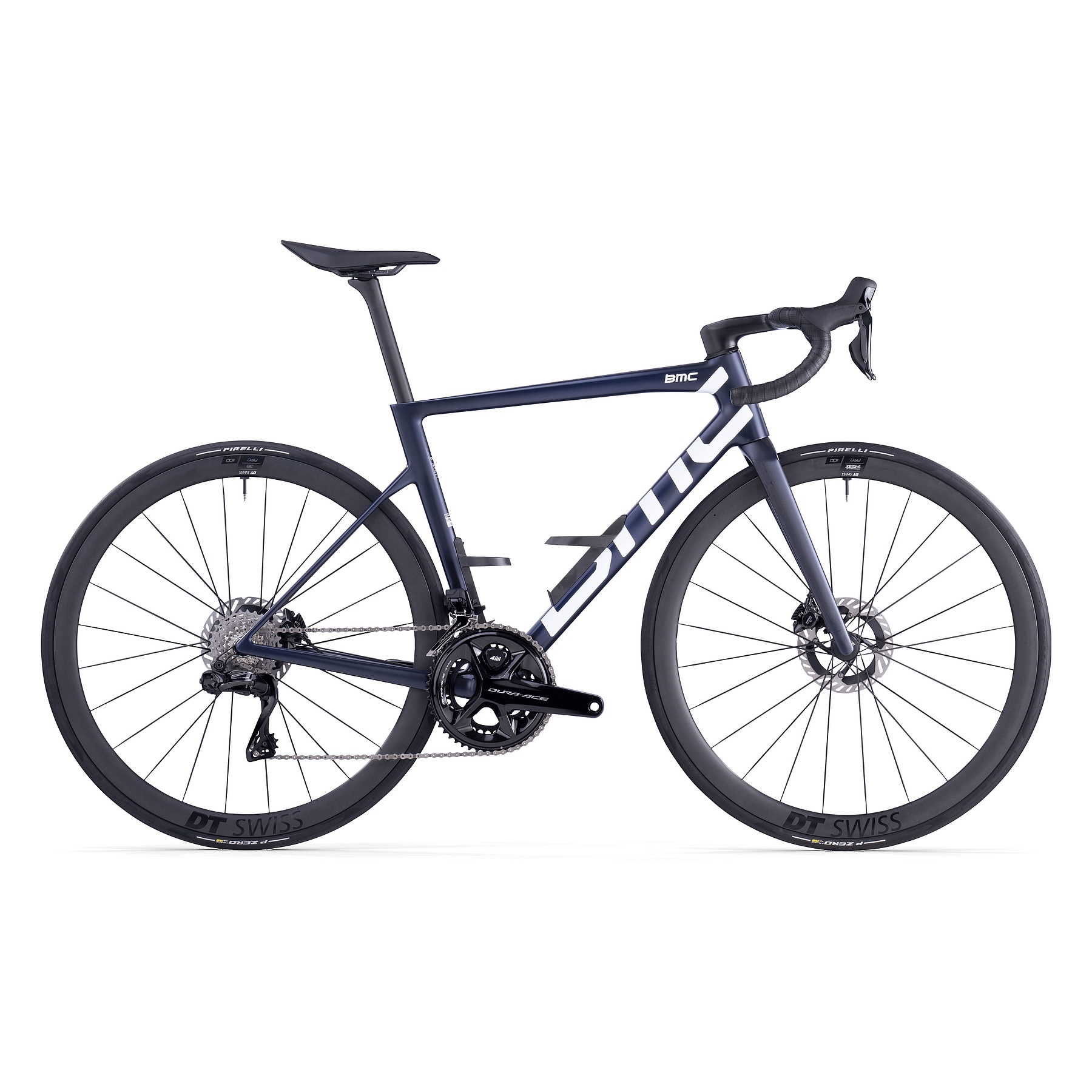 Photo produit de BMC Vélo Route Carbone - TEAMMACHINE SLR 01 TWO - 2026 - blue carbon / white