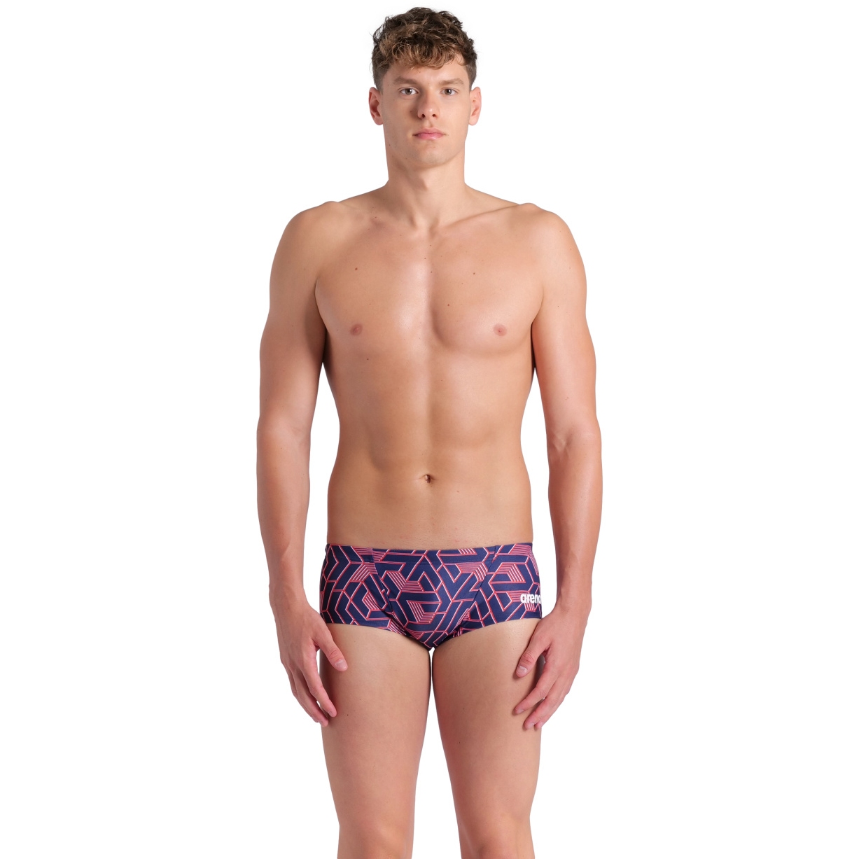 Zdjęcie: arena Performance Escape Low-Waist Swim Shorts Men - Team Red White Blue