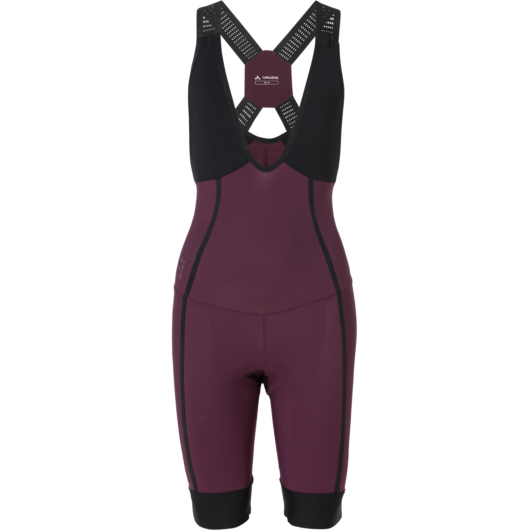 Vaude Furka Bib Tights Women - cassis