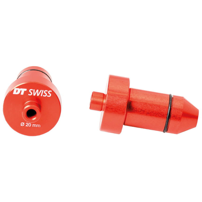 Productfoto van DT Swiss Adapter Kit 20mm for Truing Stand 2.0 (2Pcs.) - TUWXXXXV05123S