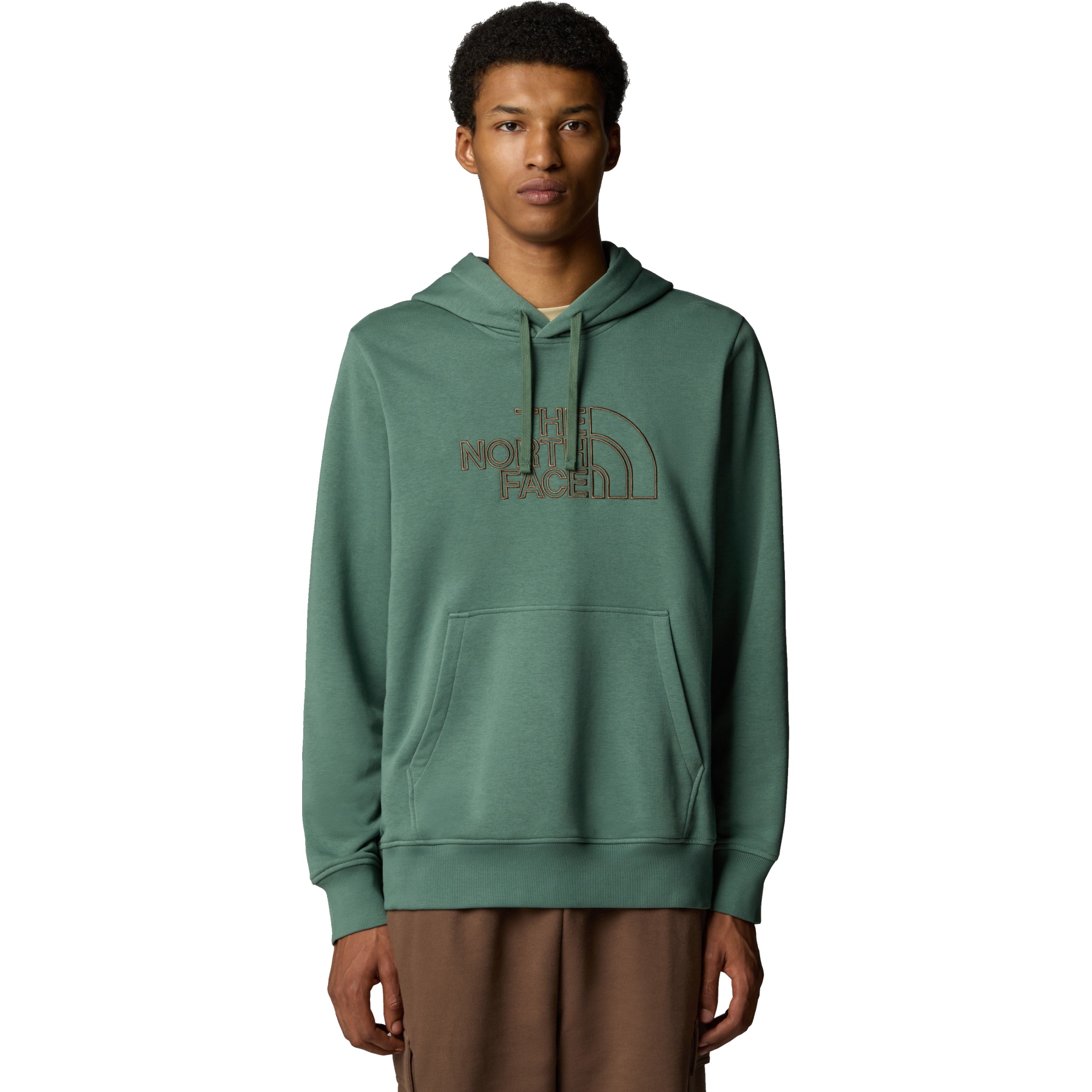 Produktbild von The North Face Drew Peak Light Kapuzenpulli Herren - Duck Green/Latte