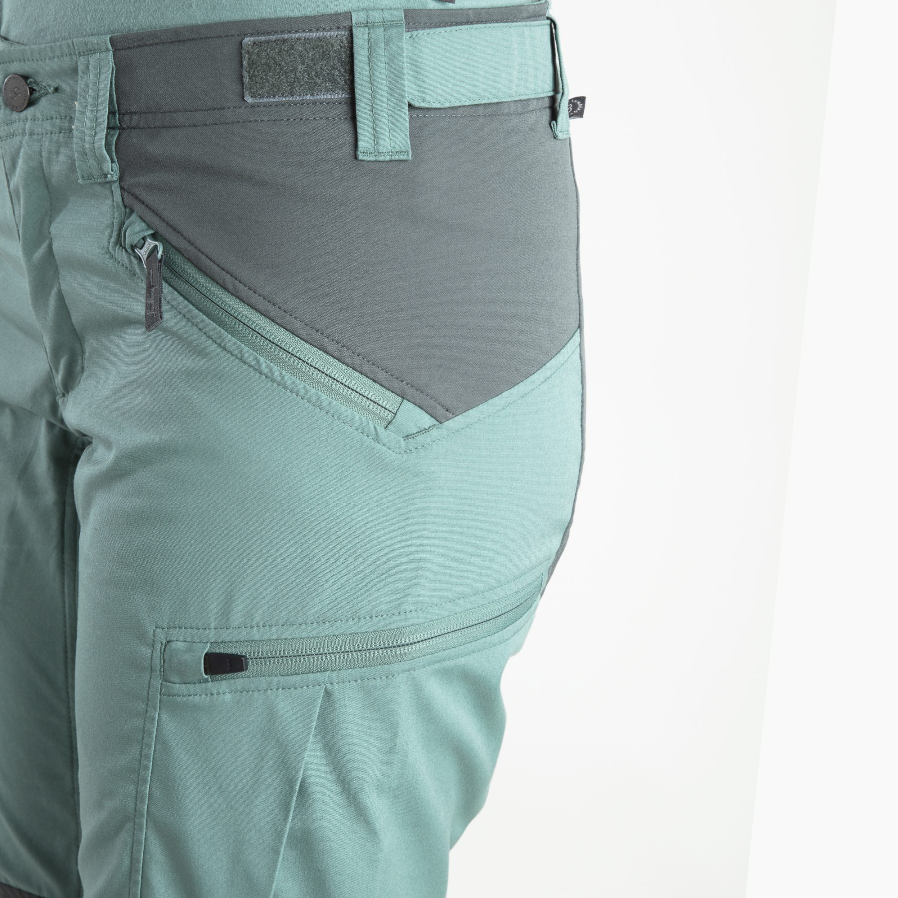 Lundhags Pantalones Senderismo Mujer - Makke - Jade/Dark Agave 662