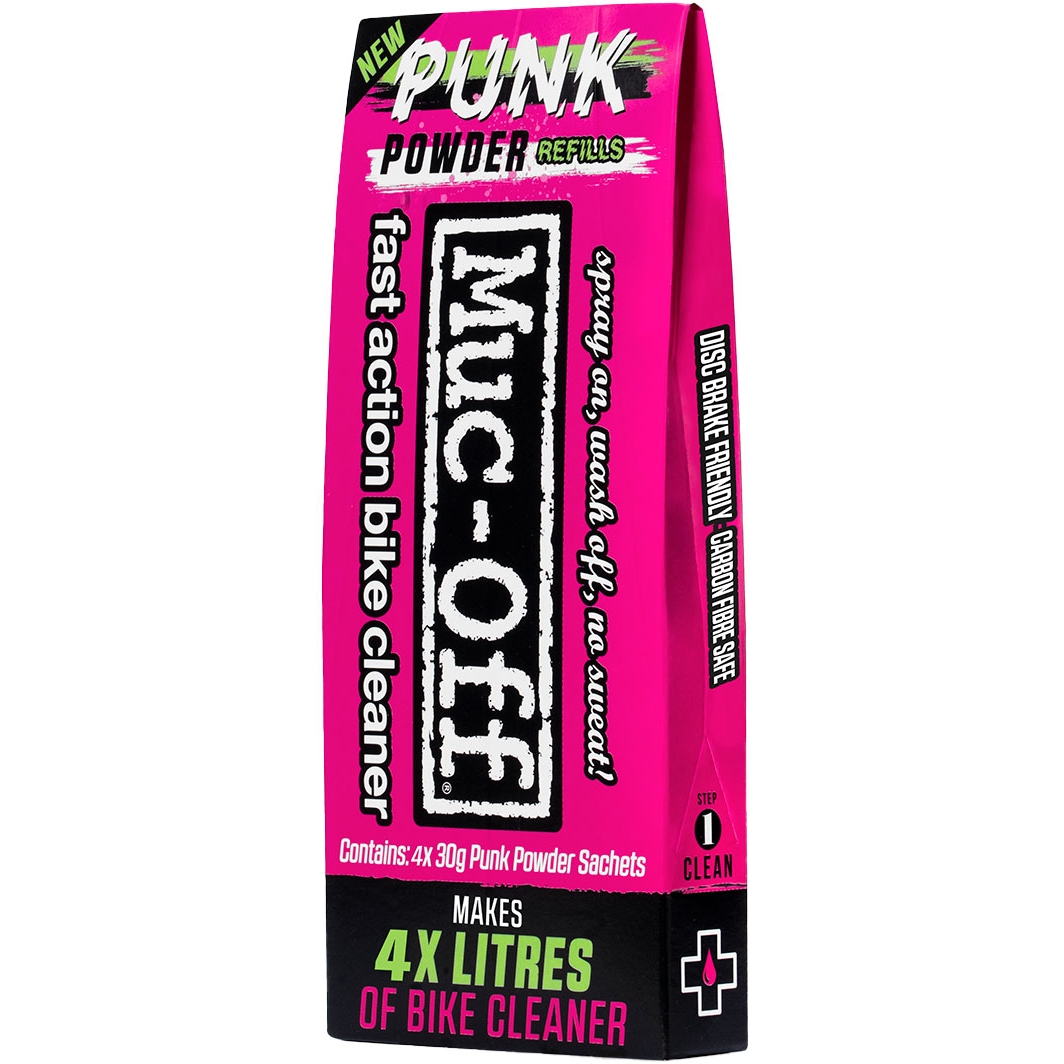 Produktbild von Muc-Off Punk Powder Fahrradreiniger (4er Pack) - pink