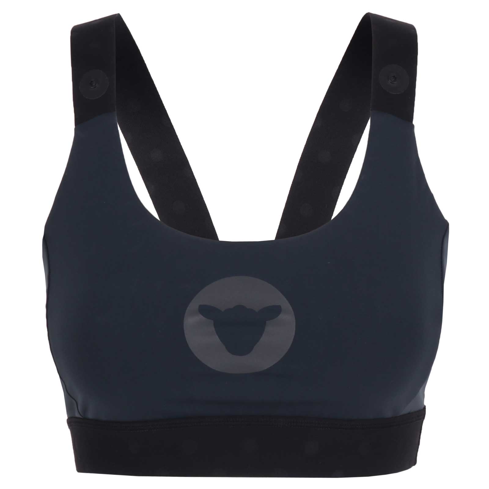 Picture of Black Sheep Cycling WMN Boost Crop Top Women - Charcoal