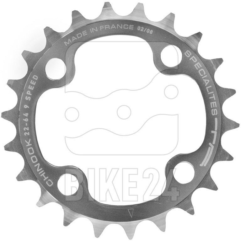 Productfoto van TA Specialites Chinook Chainring MTB 4-Arm 64mm 9-speed