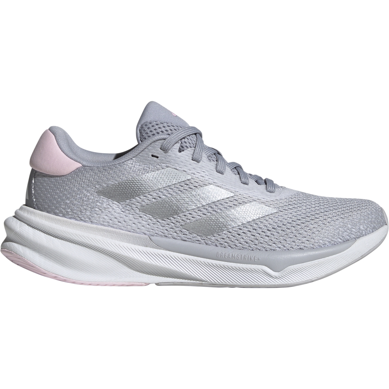 adidas Supernova Stride Laufschuhe Damen halo silver cloud white clear pink IG8309