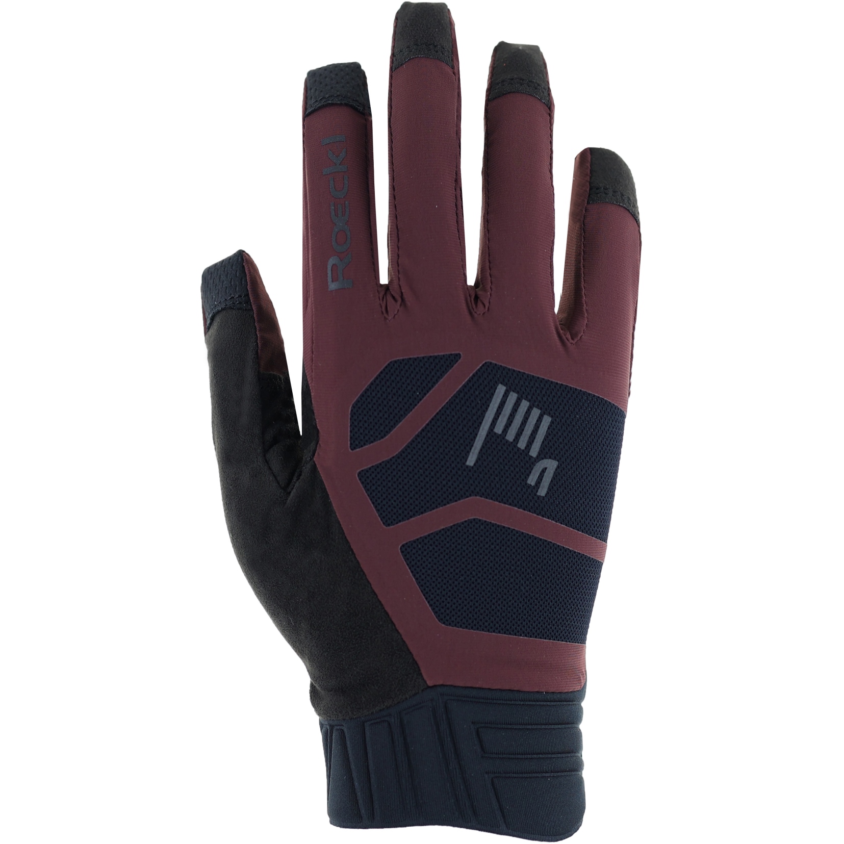 Image of Roeckl Sports Murnau Cycling Gloves - mahogany 7700