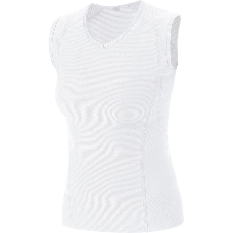 Produktbild von GOREWEAR M Damen Base Layer Shirt Ärmellos - weiß 0100