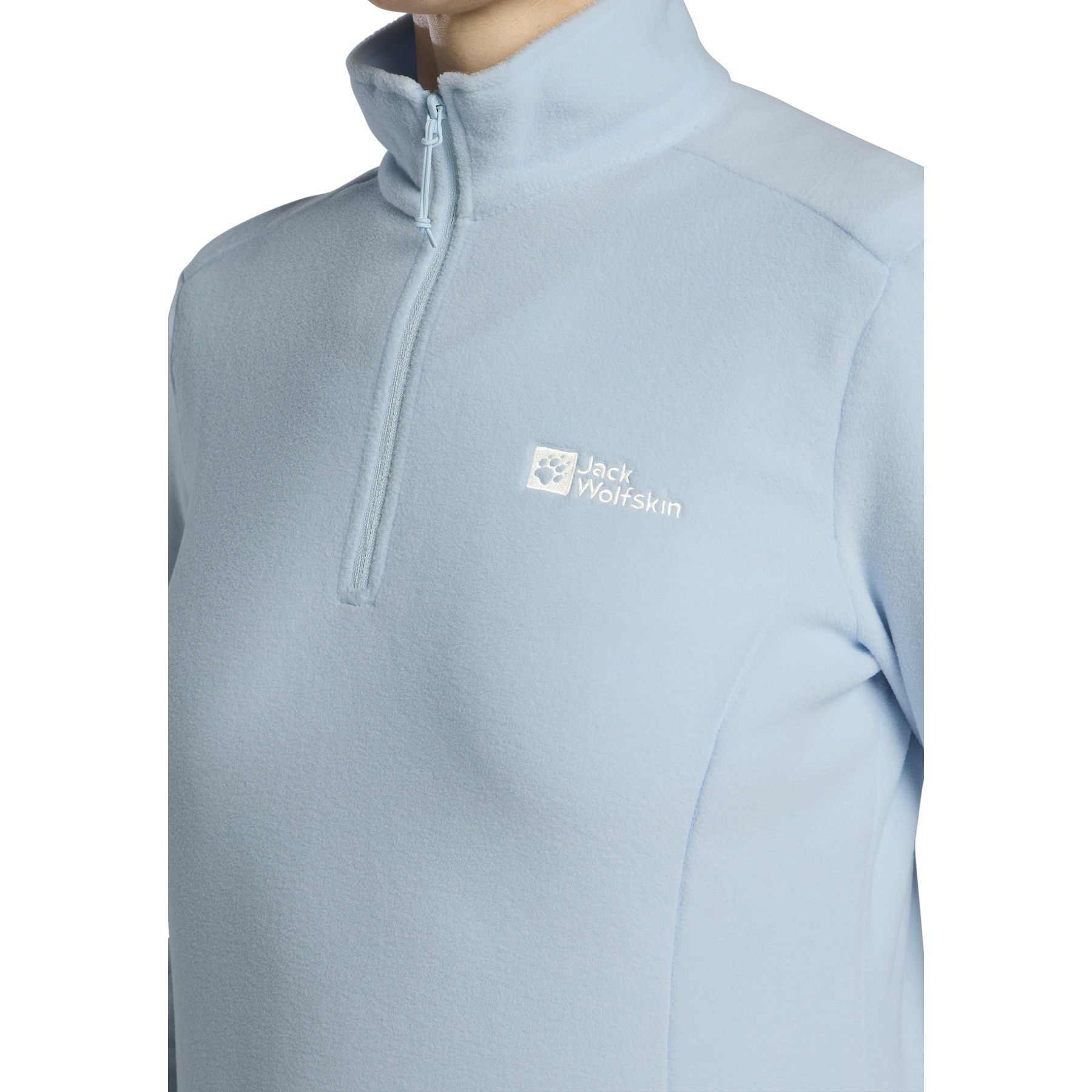 Jack Wolfskin Taunus Half Zip Fleecepullover Damen ice blue