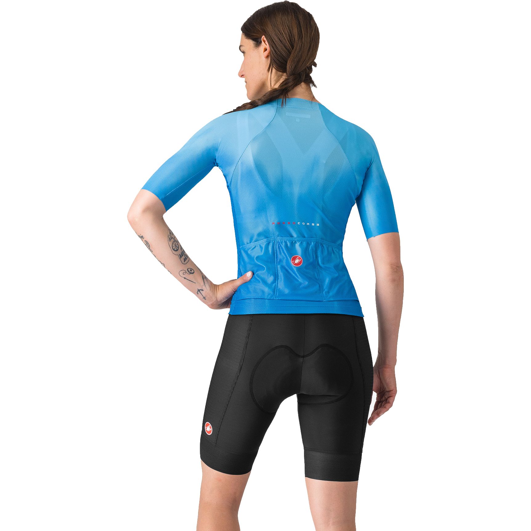 Castelli Cuissard à Bretelles Court Cycliste Femme A/C noir 010