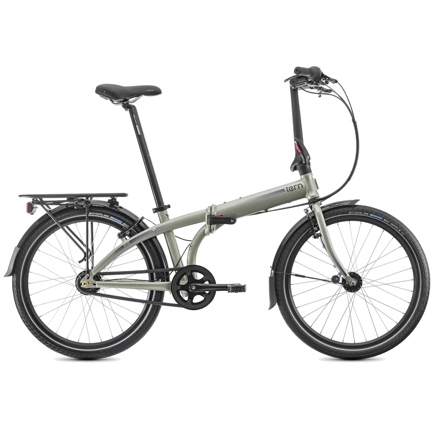 Foto de Tern Bicicleta Plegable 24&quot; - Node D7i - 2025 - gloss cement / grey / blue