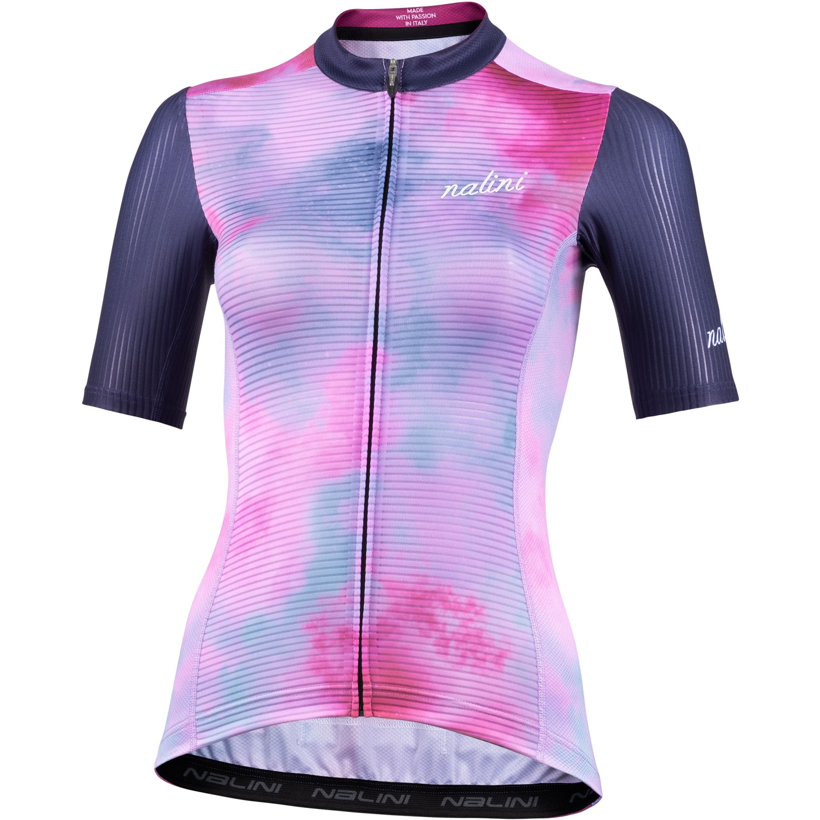 Produktbild von Nalini Trendy Radtrikot Damen - smoke/deep blue 4250